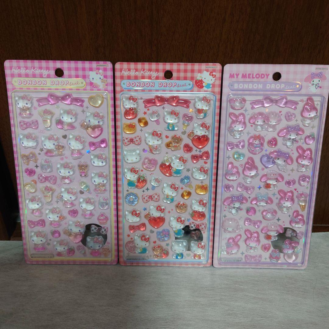 正規品　ボンボンドロップシール　サンリオ　７枚