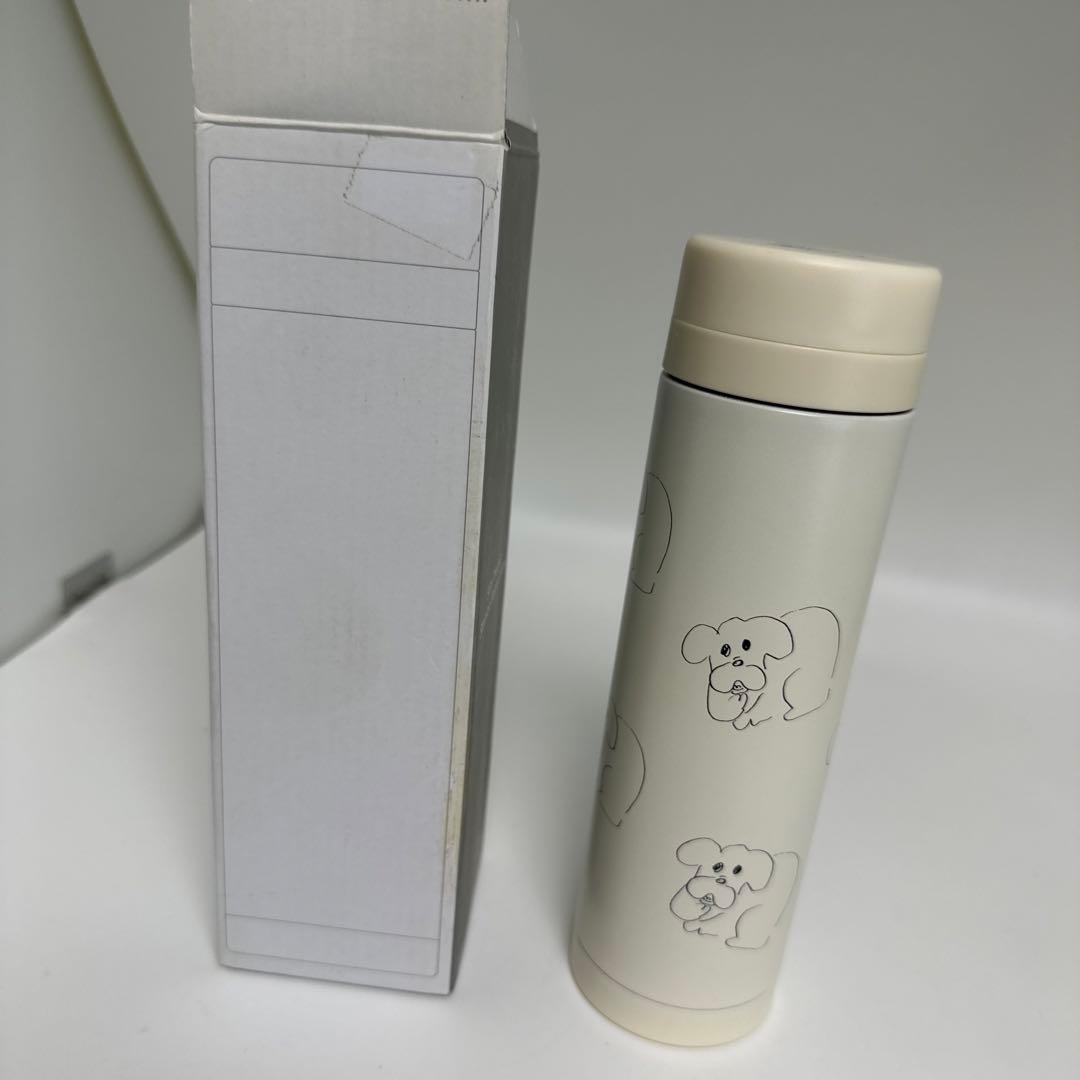 2017年製　廃盤　モデル　菊池亜希子　コラボ　スリムサーモマグ　犬デザイン