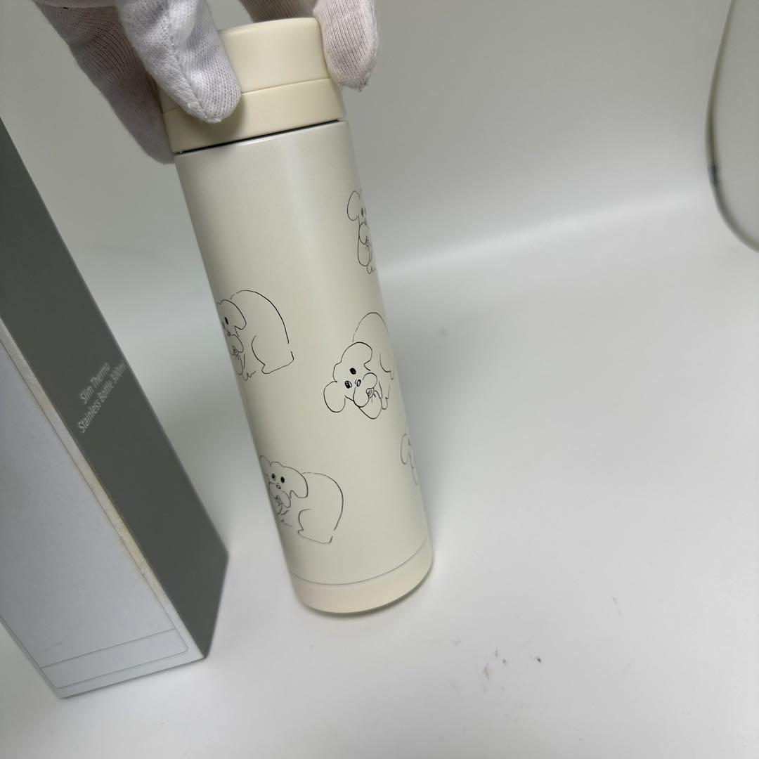 2017年製　廃盤　モデル　菊池亜希子　コラボ　スリムサーモマグ　犬デザイン