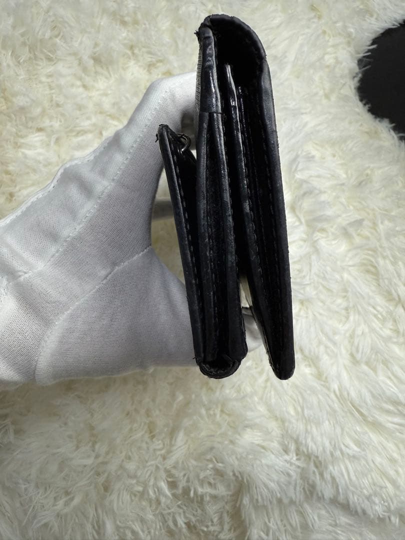 ◆GUCCI グッチ◆GGインプリメ 長財布 GGチャーム ブラック