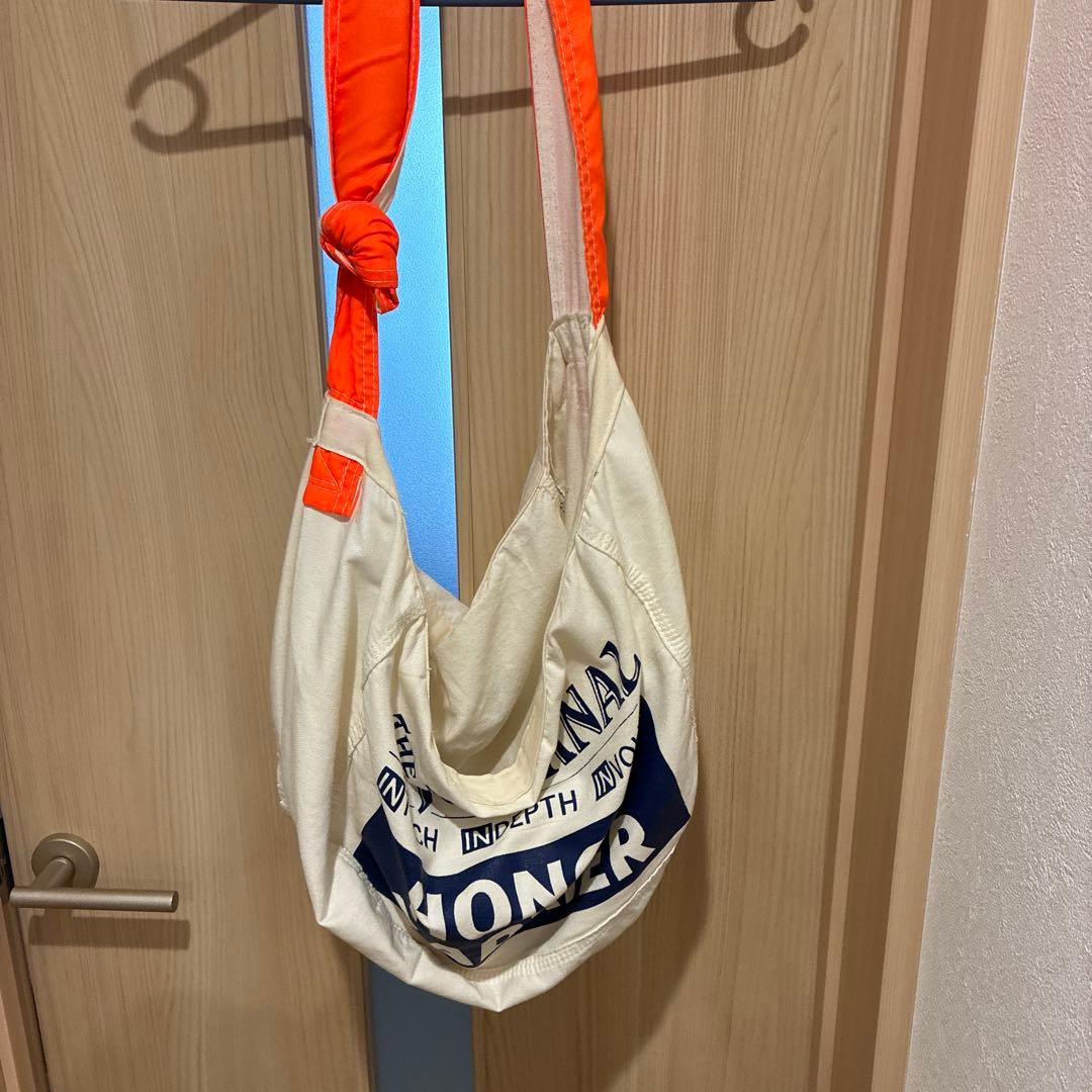 ヴィンテージ　ニュースペーパーバッグ