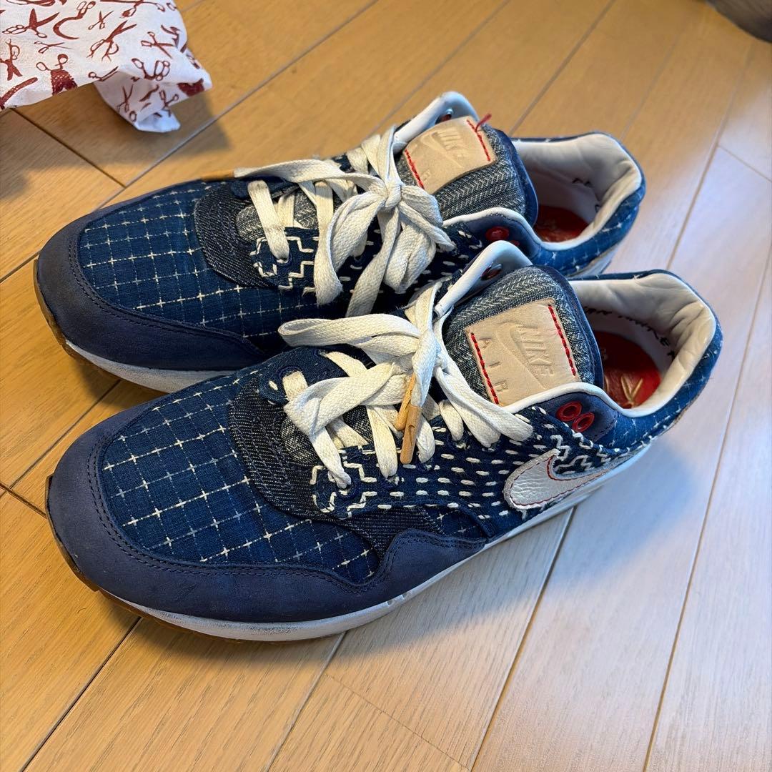 k*】様 DENHAM × NIKE AIR MAX 1 BLUE VOID ※