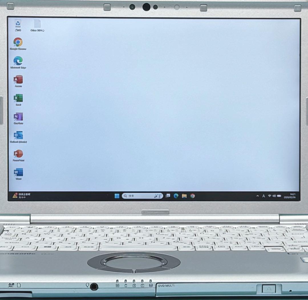 071美品 DVD レッツノート SV8 i5 第8世代 8GB office