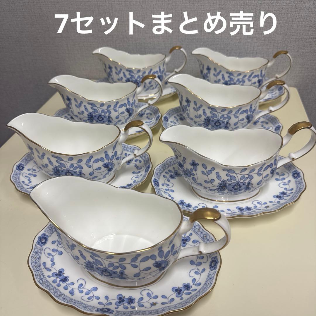 【美品！ ナルミ ミラノ】グレービーボートNARUMI BONE CHINA