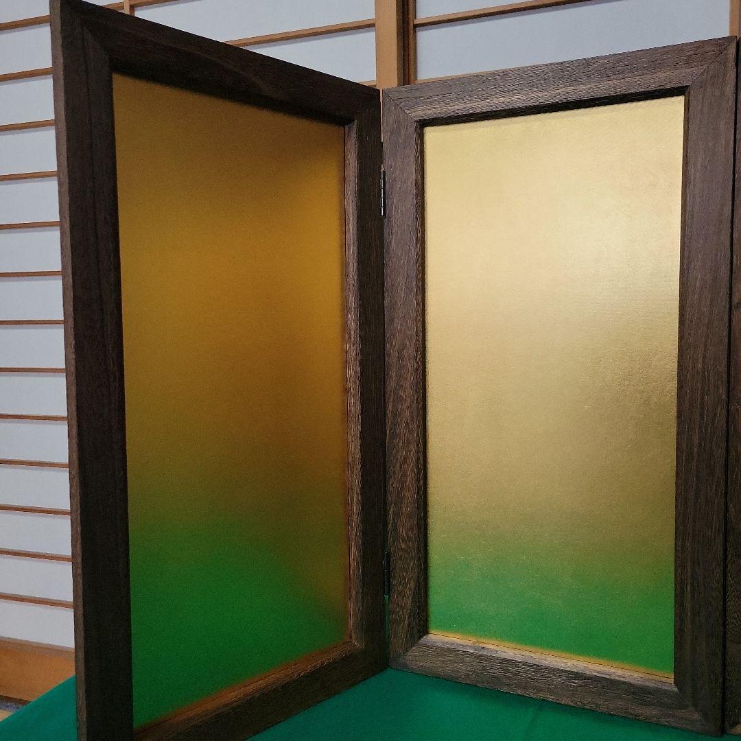 五月人形用　屏風　20号　金沢絹目　M