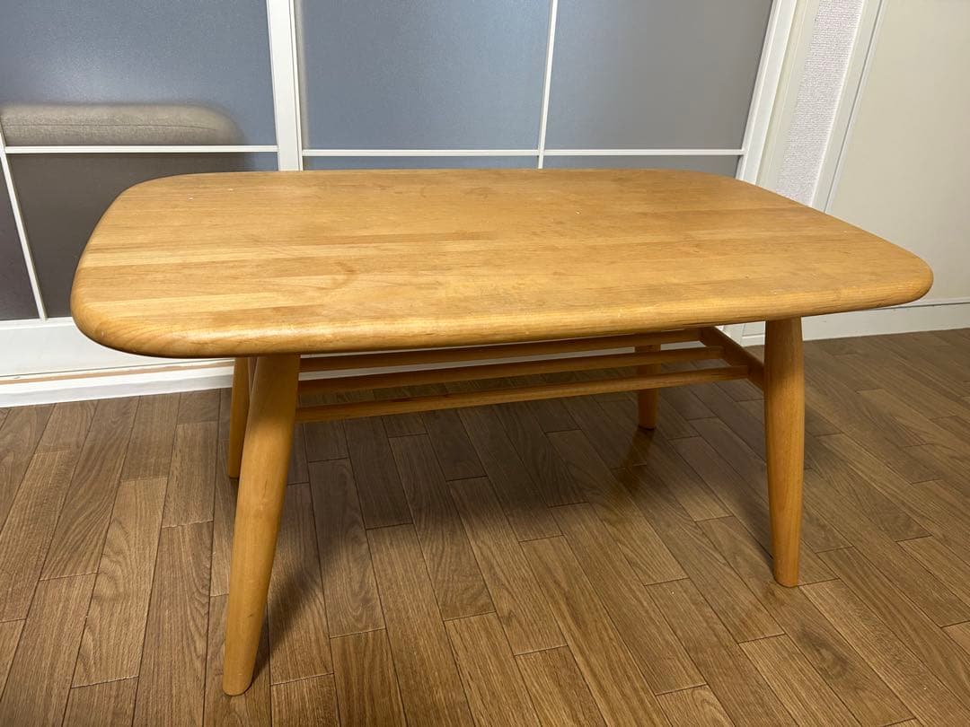 モモナチュラル ローテーブル