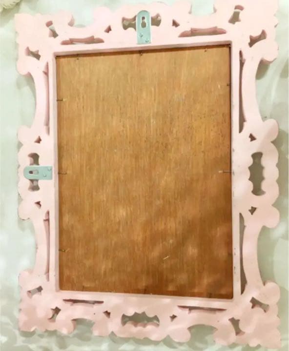 ミラー　鏡　ピンク