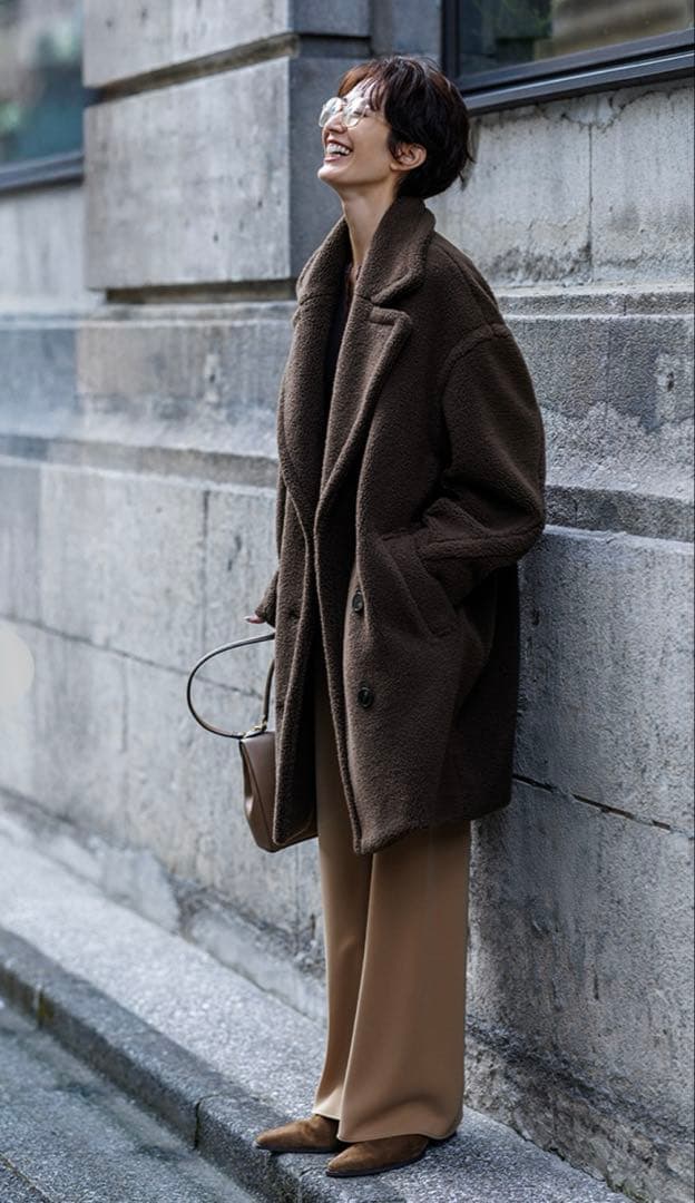 MilaOwen オーバーサイズボアコート