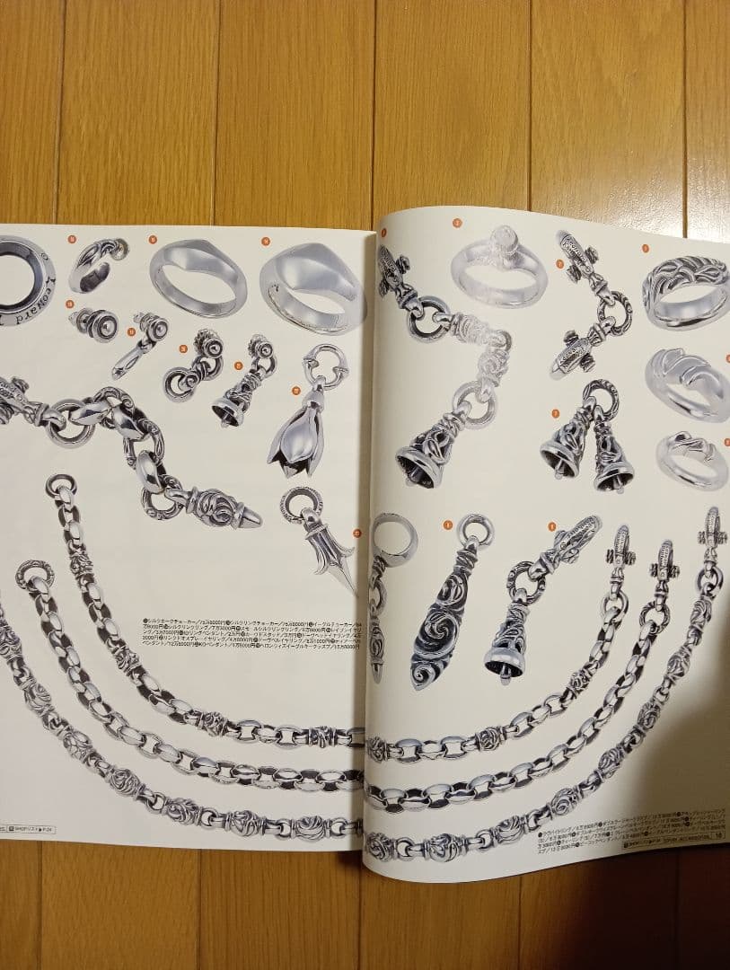 シルバーアクセ完全FILEシリーズ　４〜１０　クロムハーツ　ロンワンズ　ガボール