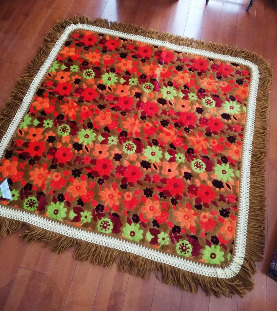 レトロこたつ掛け LUNACANDLE 180cm×180cm