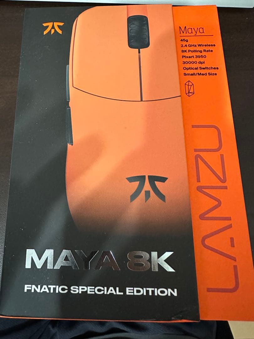 マウス・トラックボール LAMZU MAYA 8K FNATIC SPECIAL EDITION