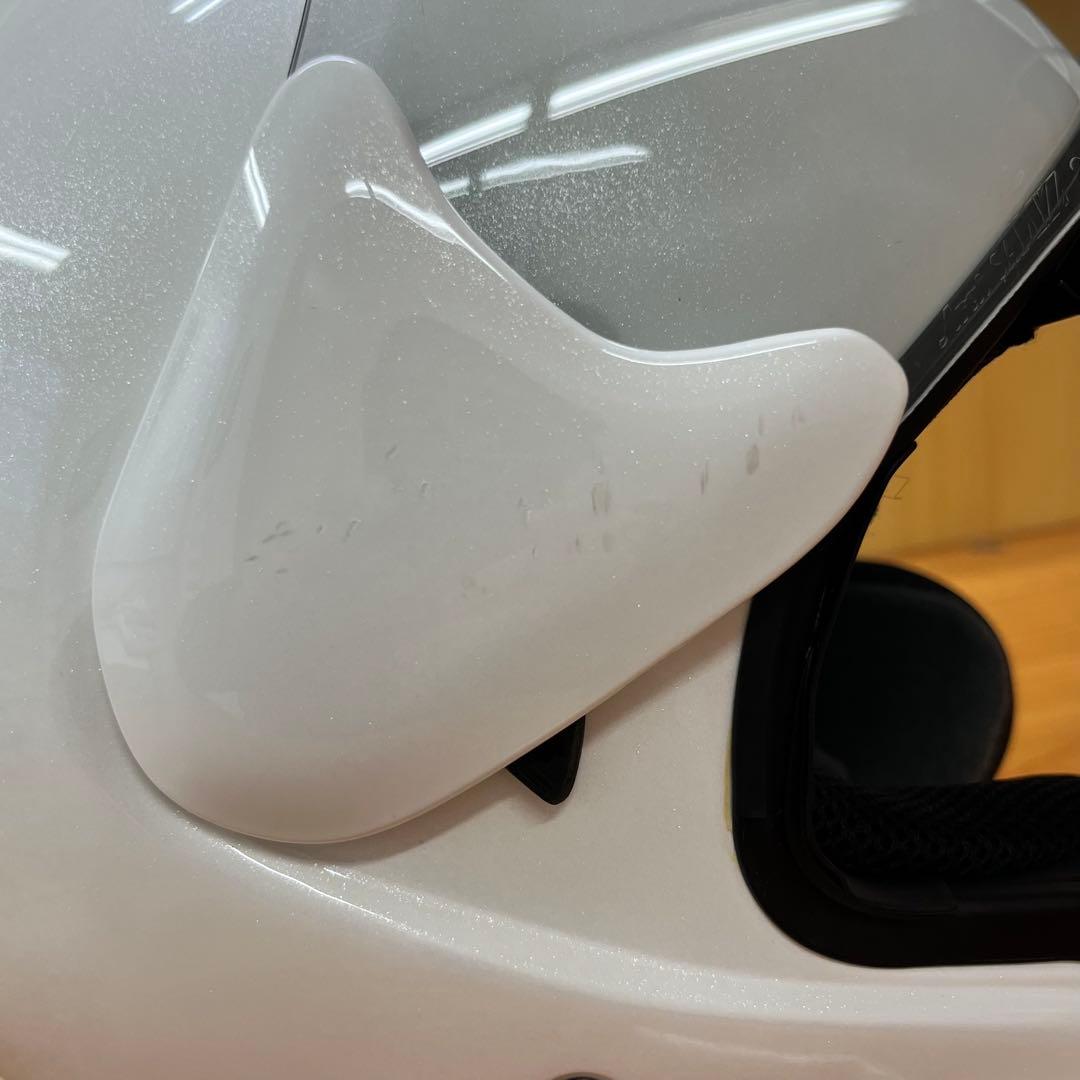 Arai ジェットヘルメット ホワイト SNELL MZF 55〜56cm