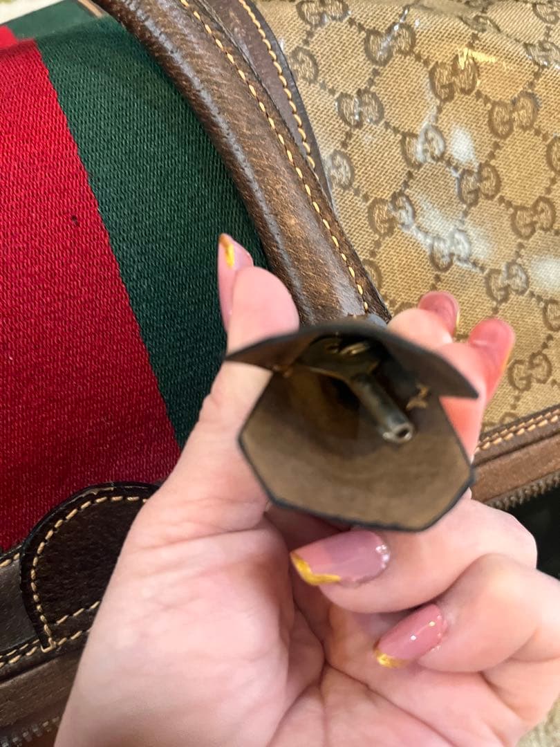 グッチヴィンテージ　旅行バック