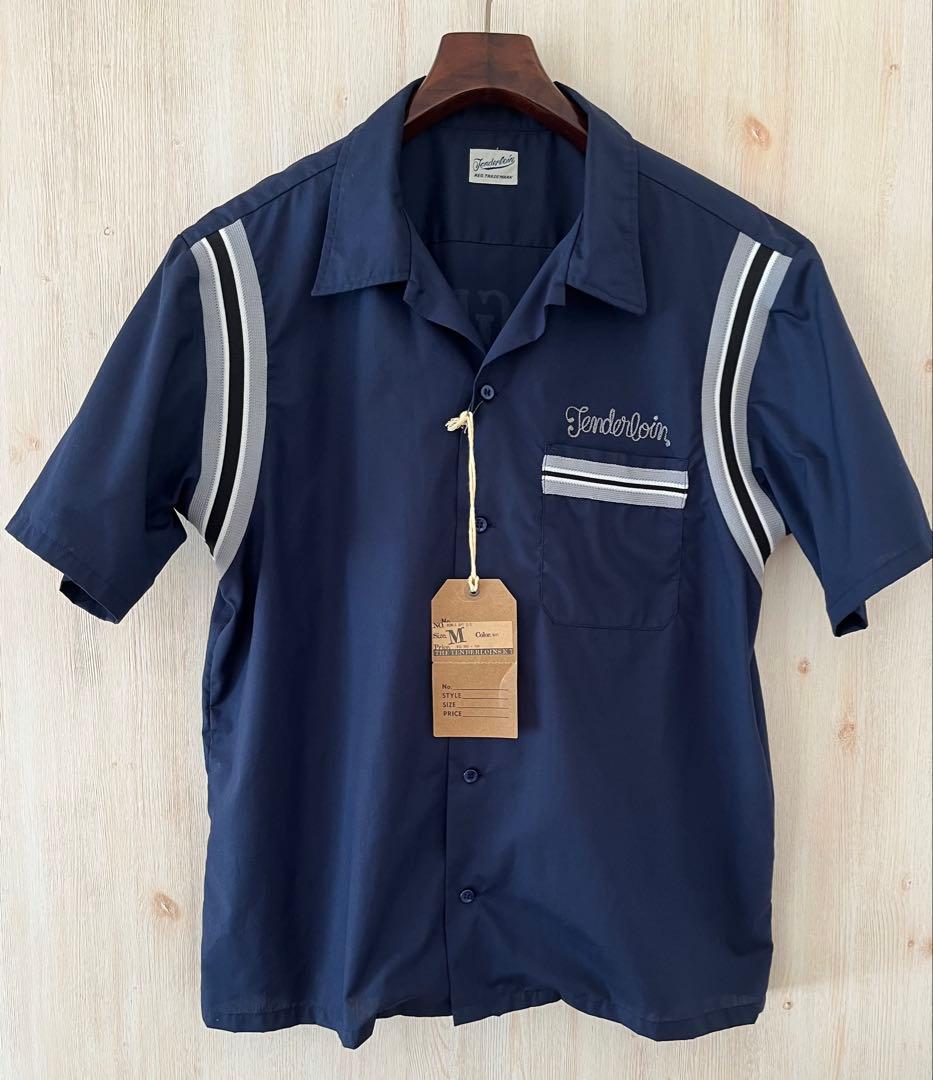 美品 TENDERLOIN BOWLS SHT S/S ボーリングシャツ M