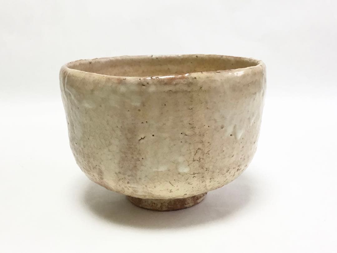 茶道具 古物品 茶碗 萩 波多野善蔵 木箱入