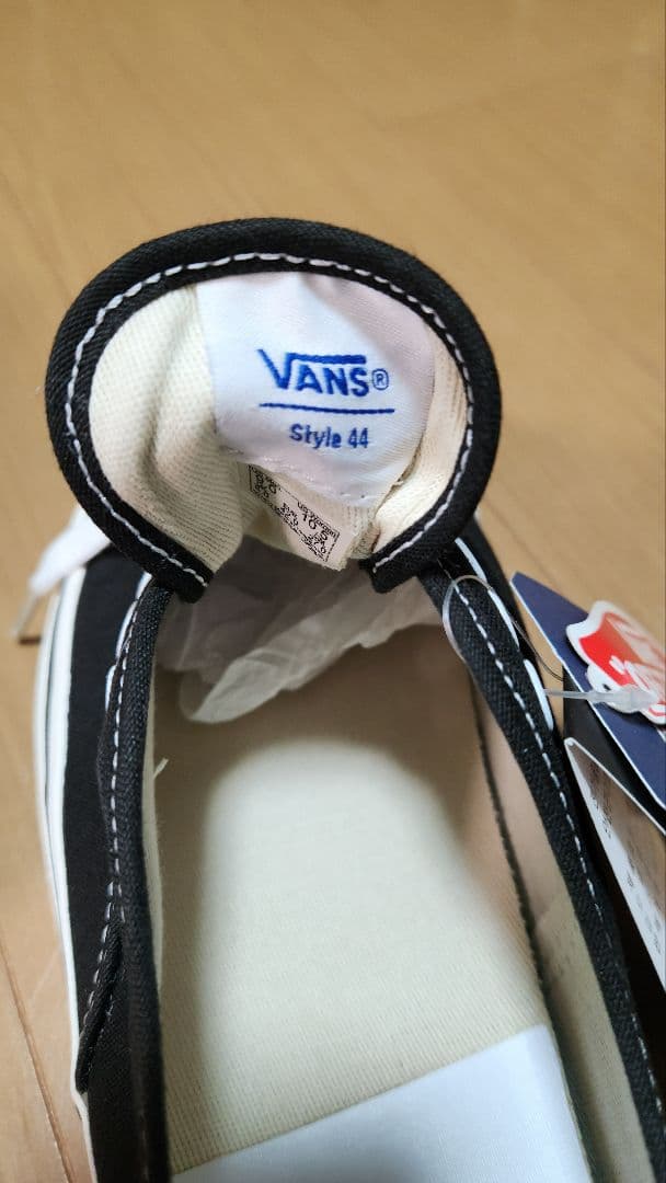 美品VANS オーセンティック 44DX アナハイム ブラック 27.0