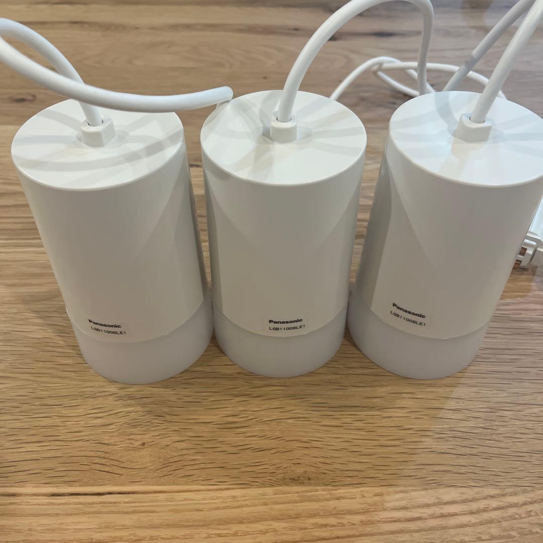 Panasonic パナソニック　ダイニング　ペンダントライト　照明　3点セット