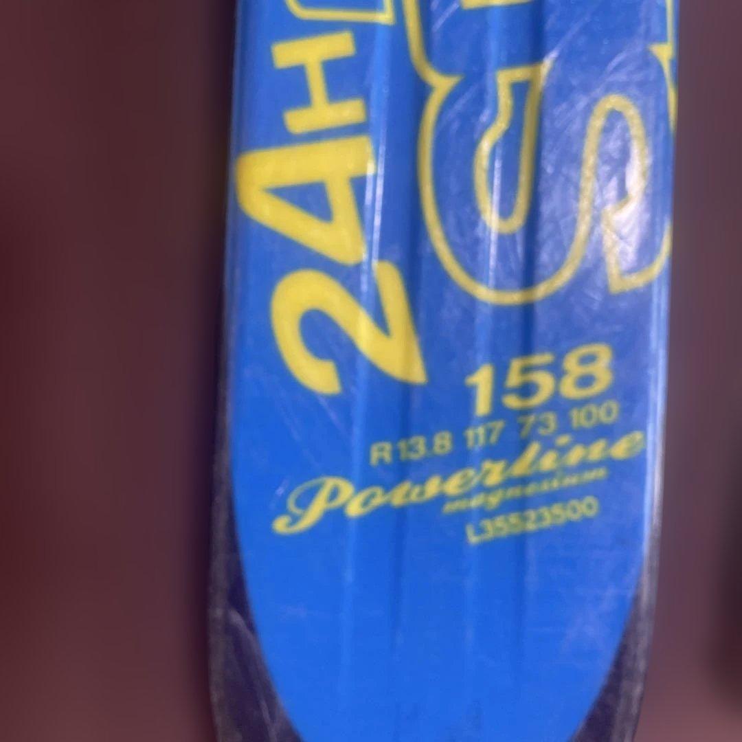 Salomon 24V スキー 板 ヴィンディングつき