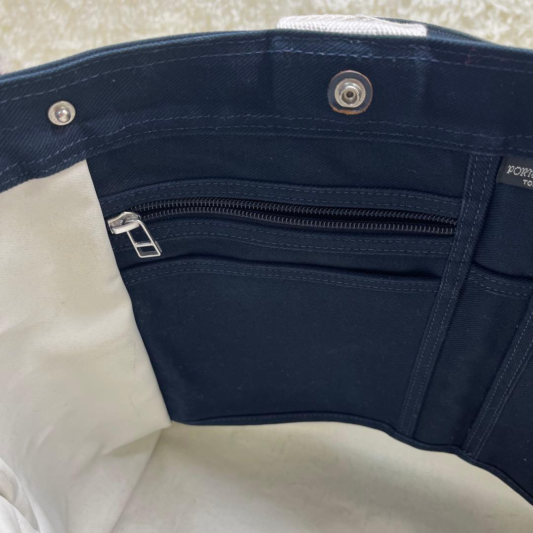 美品 PORTER ポーター トートバッグ ネイキッド キャンバス A4