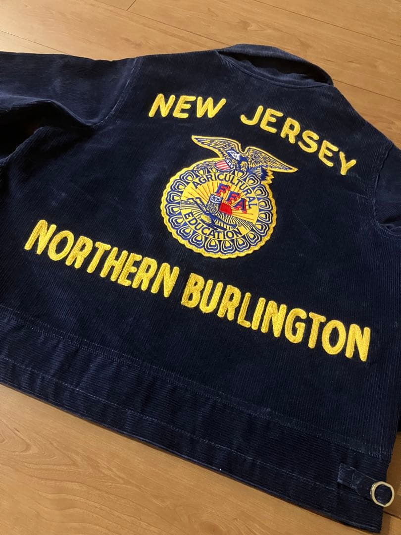 ミ*吉様 FFA ネイビー ジャケット NEW JERSEY