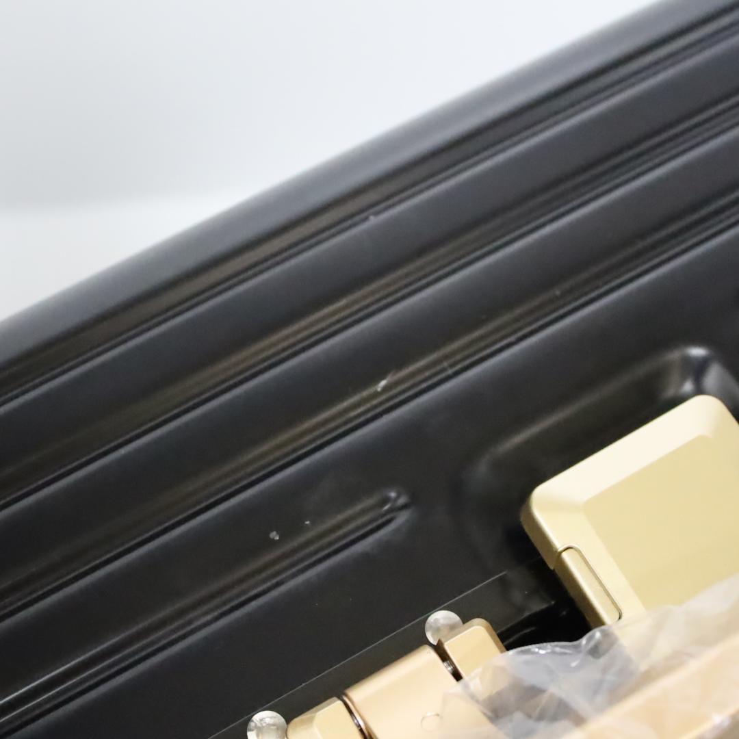 ポ*1様 [タビトラ] スーツケース アルミフレーム TSA Wキャスター ブラ