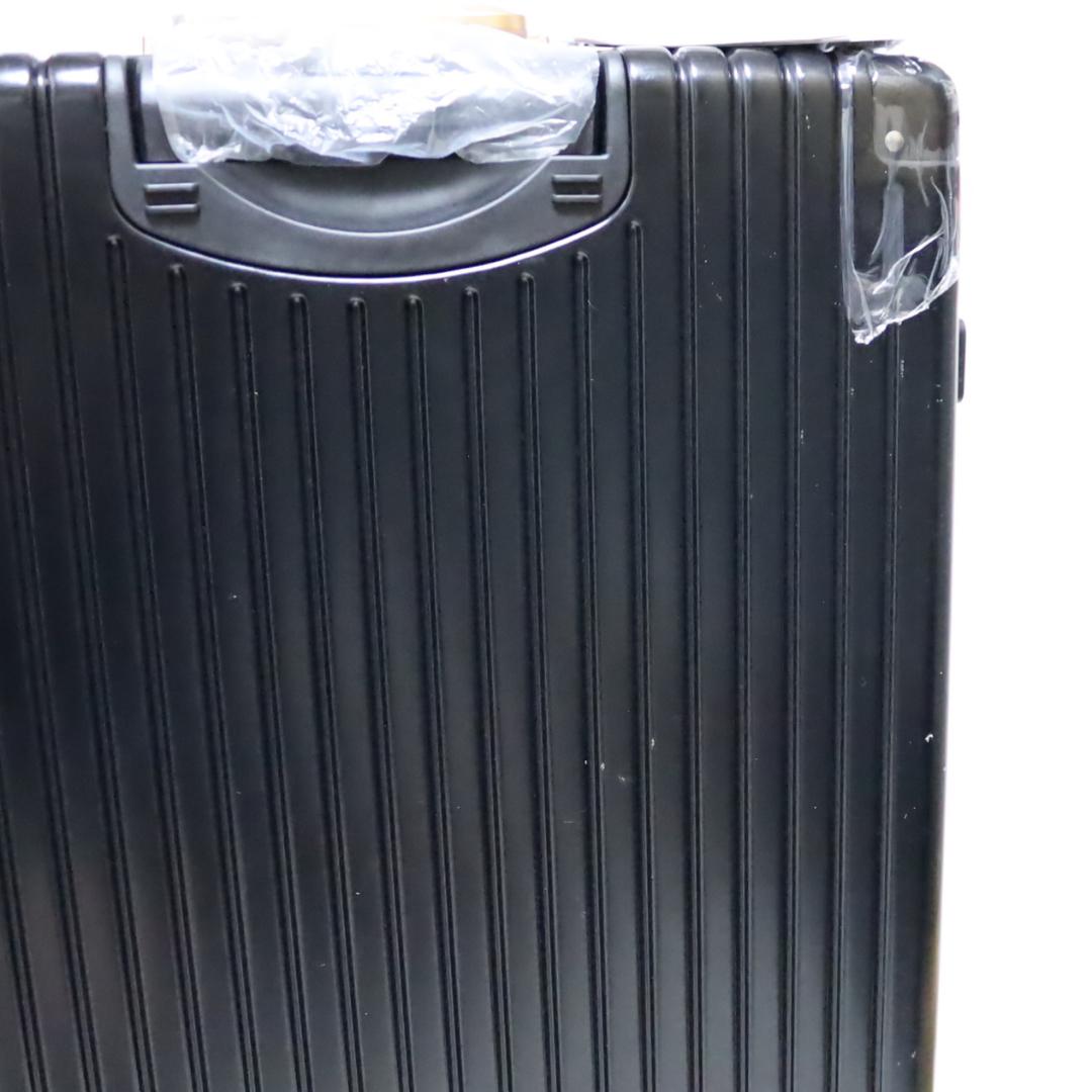 ポ*1様 [タビトラ] スーツケース アルミフレーム TSA Wキャスター ブラ