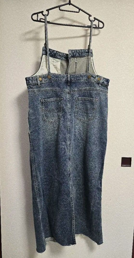 新品・未使用　ポリーヌ・ブロー　デニム ジャンスカ　フリーサイズ