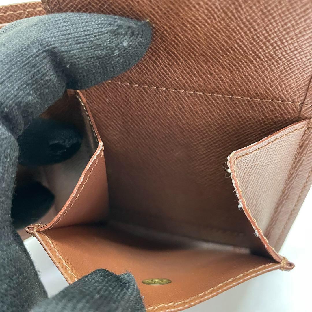 1570 美品 ルイヴィトン モノグラム 二つ折り財布 ポルトフォイユ マルコ