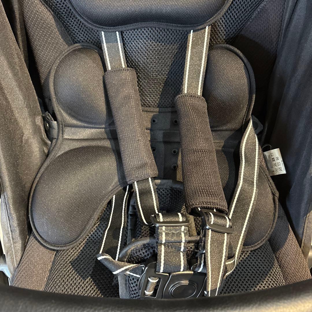 Aprica スムーヴ　プレミアム　ベビーカー　グレー　ブラック