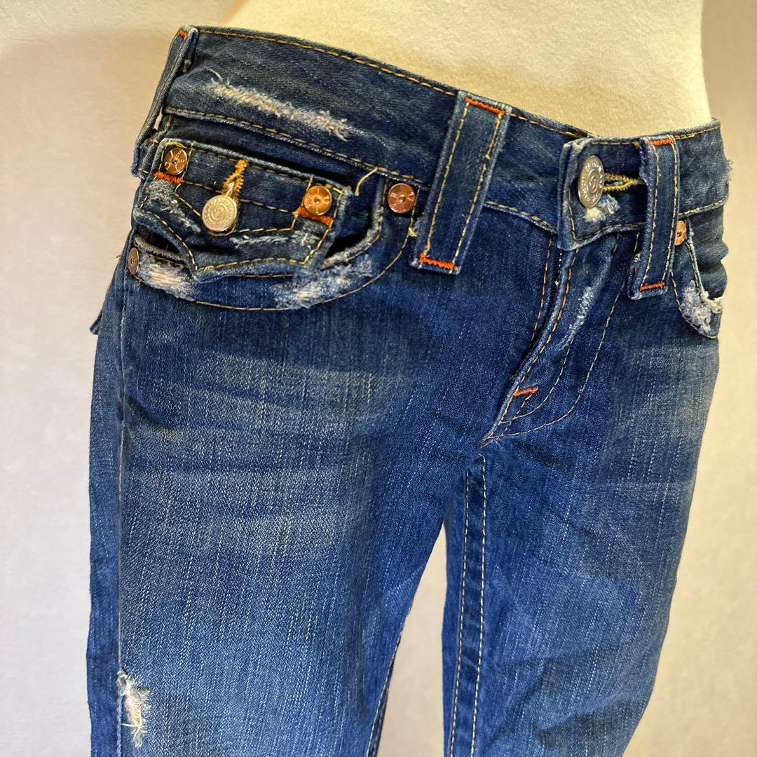 TRUE RELIGION flaredenimpants Y2Kグランジ00s