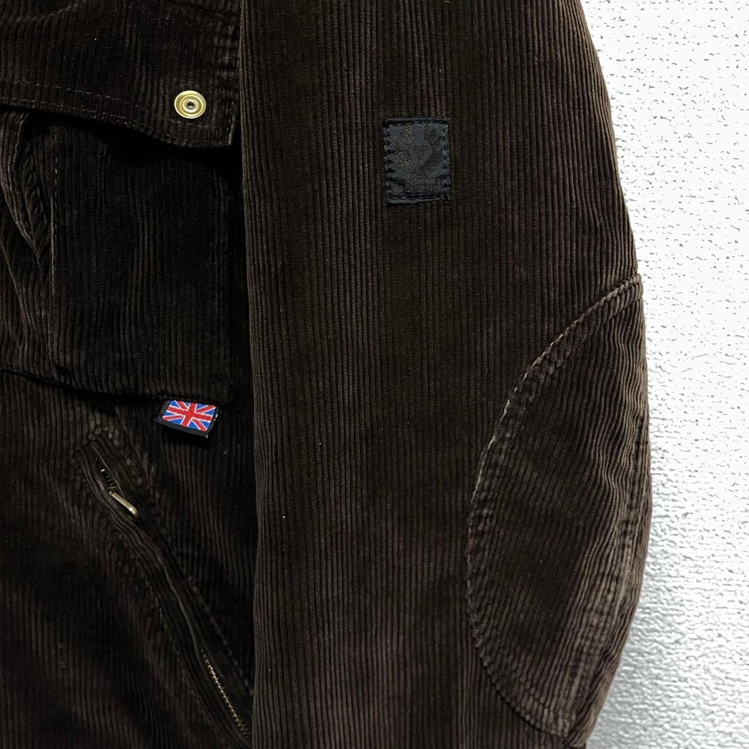 限定値下げ Belstaff /モーターサイクルジャケット/コーデュロイ/短丈