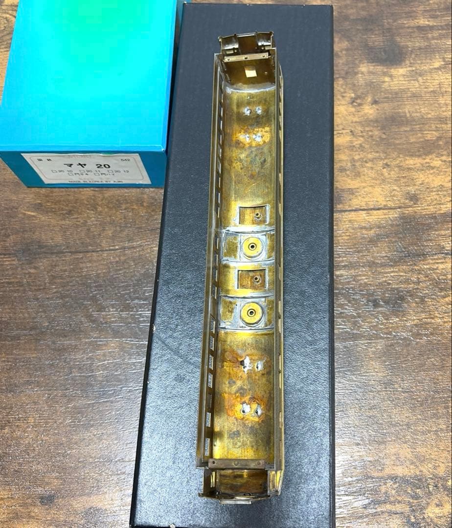 モア／国鉄NO.542 マヤ20 HOゲージ(製作途中・取説なし)