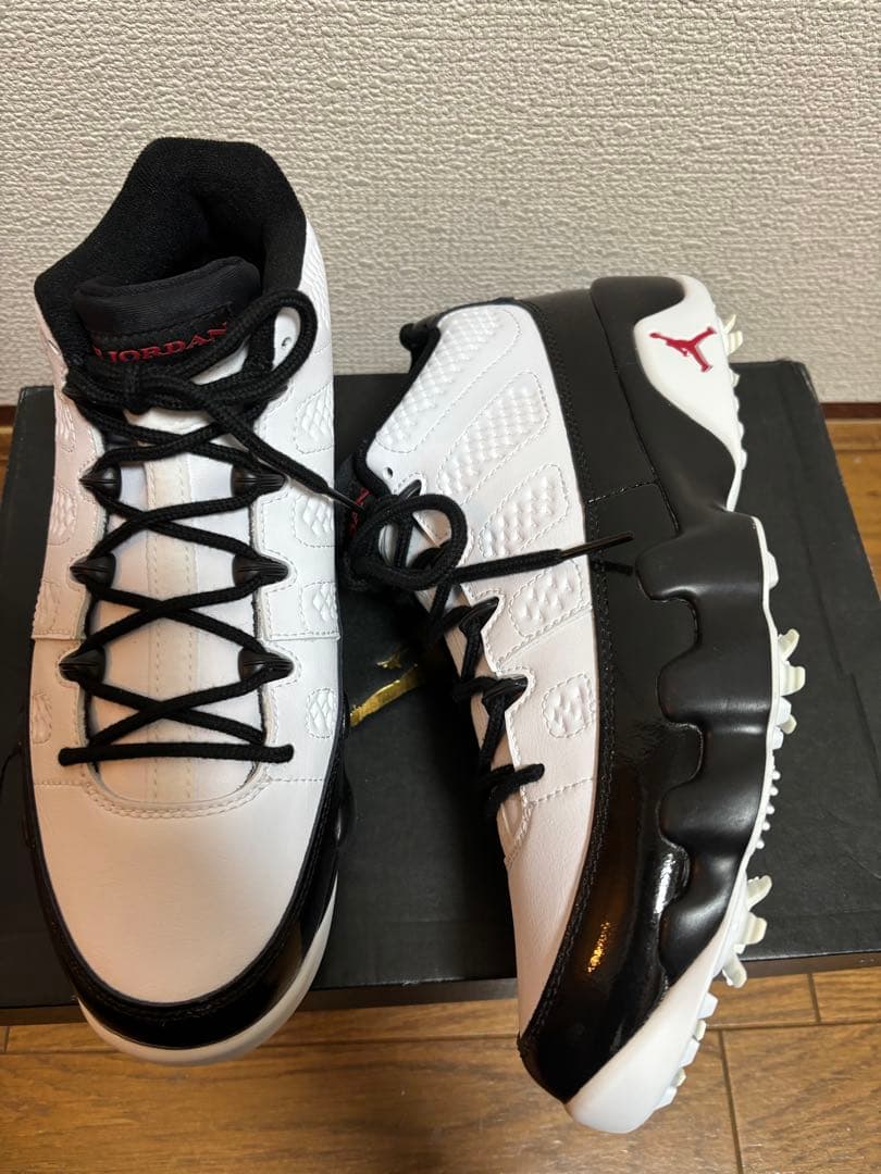 TOA様 NIKE ゴルフシューズ エアジョーダン9 FJ5934-100