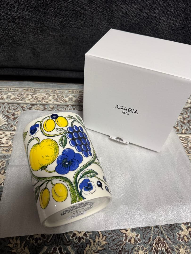 オンライン完売【新品未使用】ARABIA アラビア パラティッシ フラワーベース