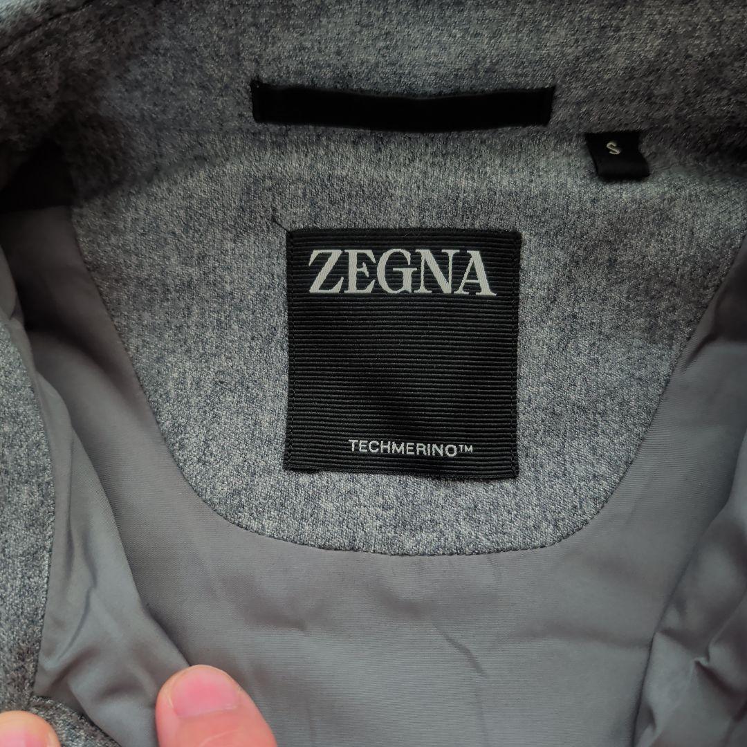 【上下セット】ZEGNA ゼニア 中綿入り長袖シャツジャケット