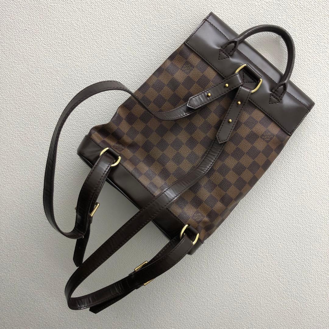 (C10701)VUITTON ダミエ ソーホー バッグパック リュック