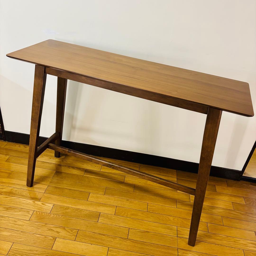 ニトリ　天然木製カウンターテーブル　フィルン 120cm 送料込み