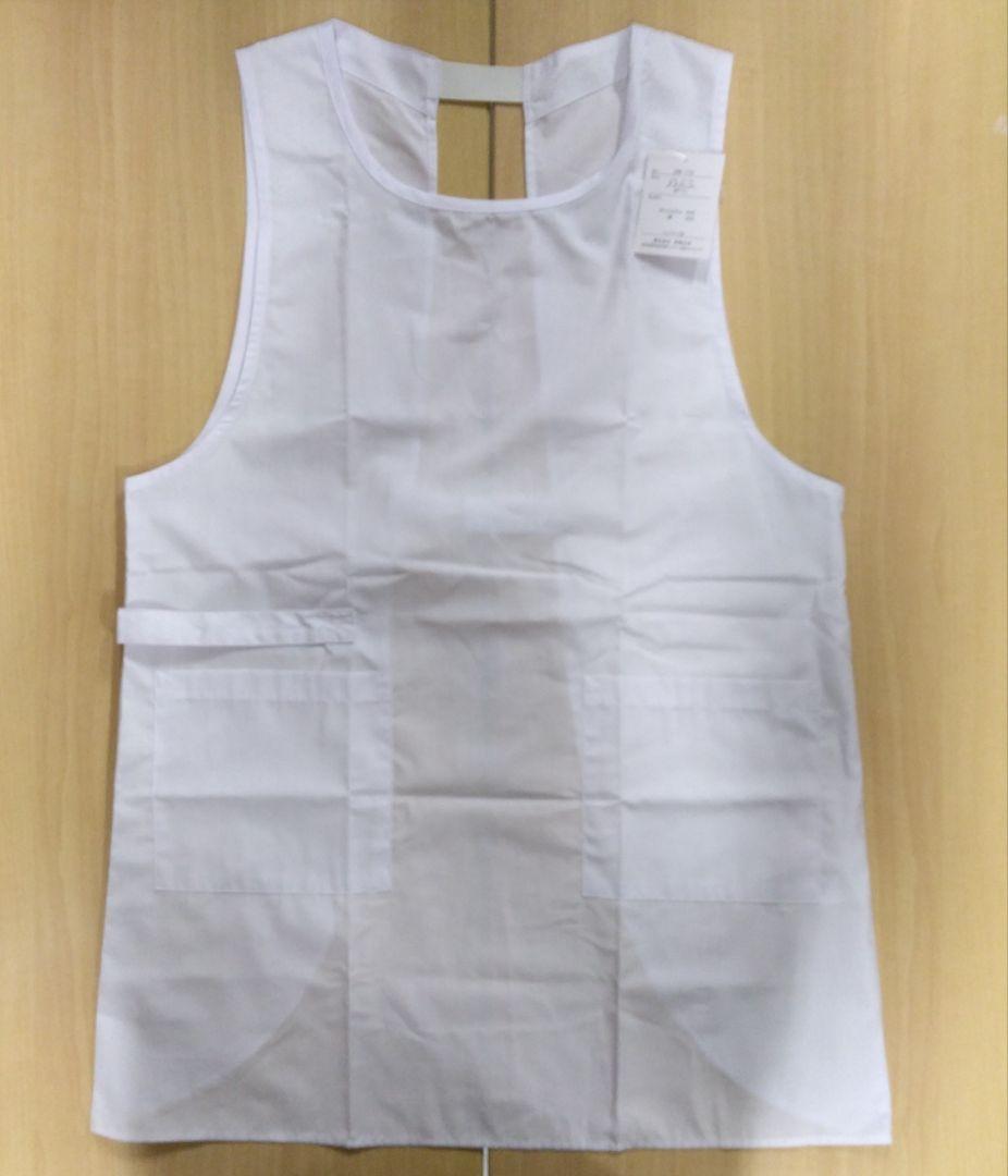 抗菌防臭加工白エプロン　80枚セット