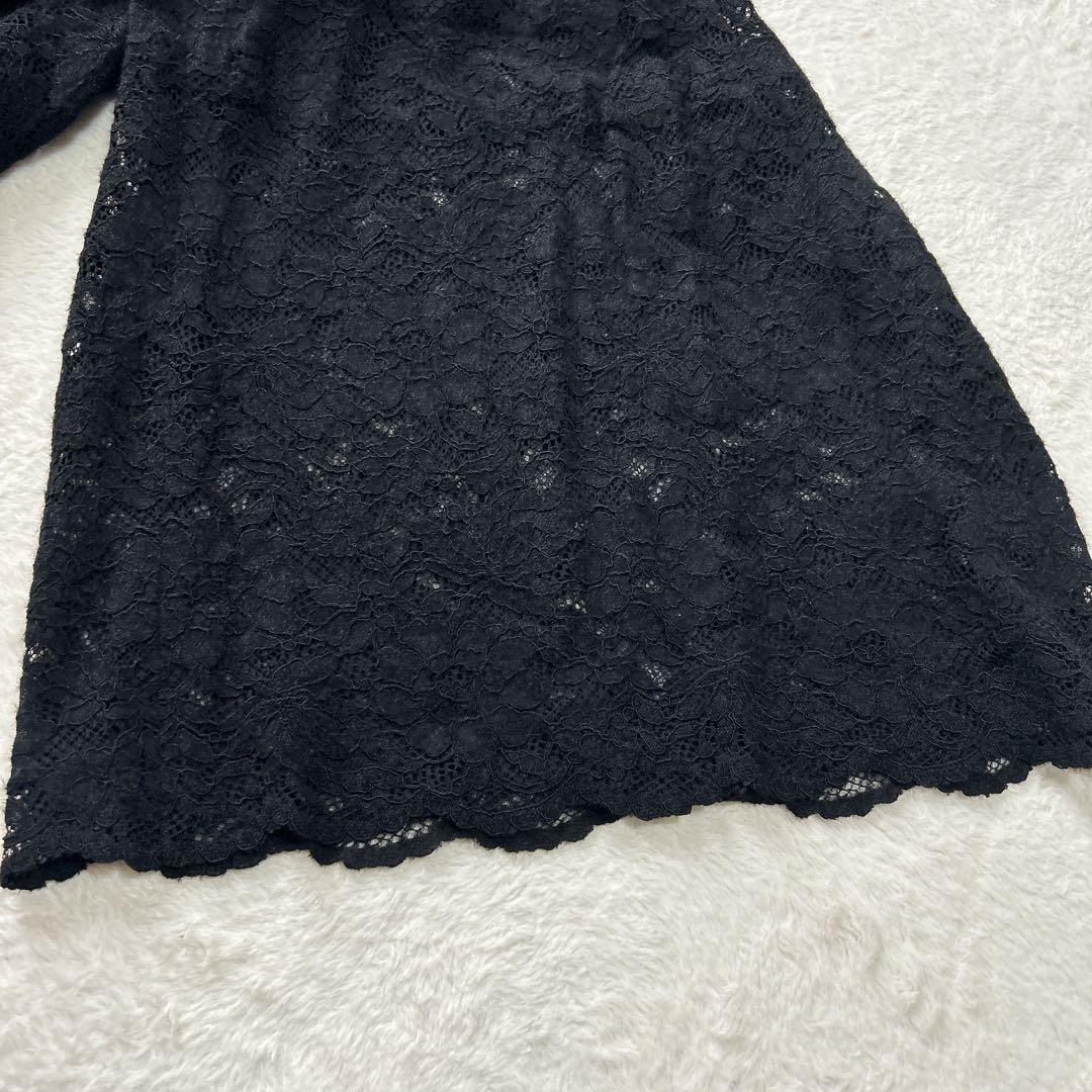 サロペット・オーバーオール・オールインワン AMERI ONE SHOULDER LACE FLARE ROMPERS M