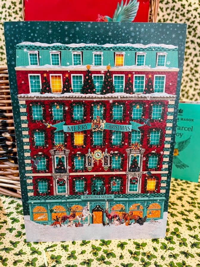 【ラスト1点レア】新作「サンタさんからの手紙ハンパー・バスケット」フォートナム