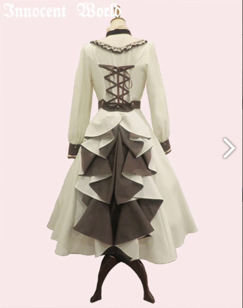 Innocent World イノワ/フルールバッスルドレス（長袖）