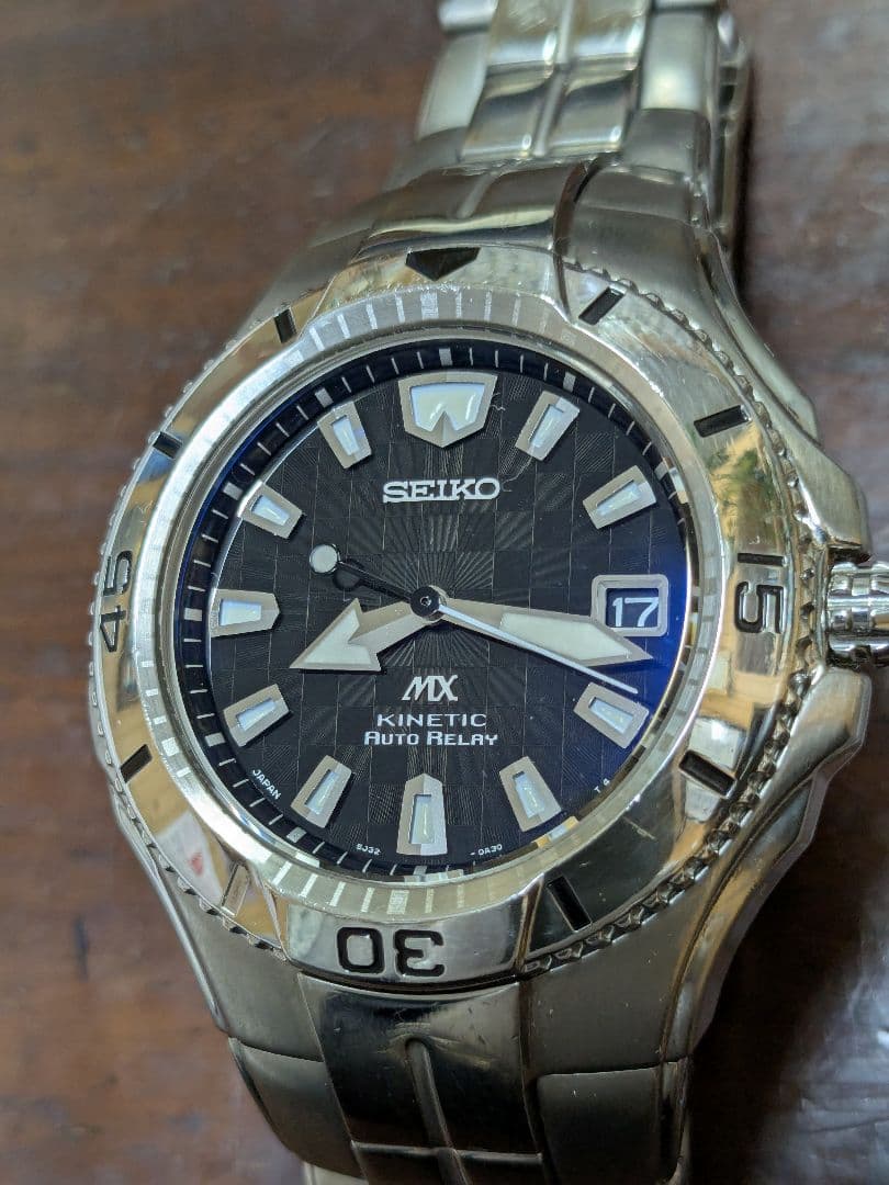 セイコー MX SATS001 ブライトチタン 5J32-0A20 激レア！