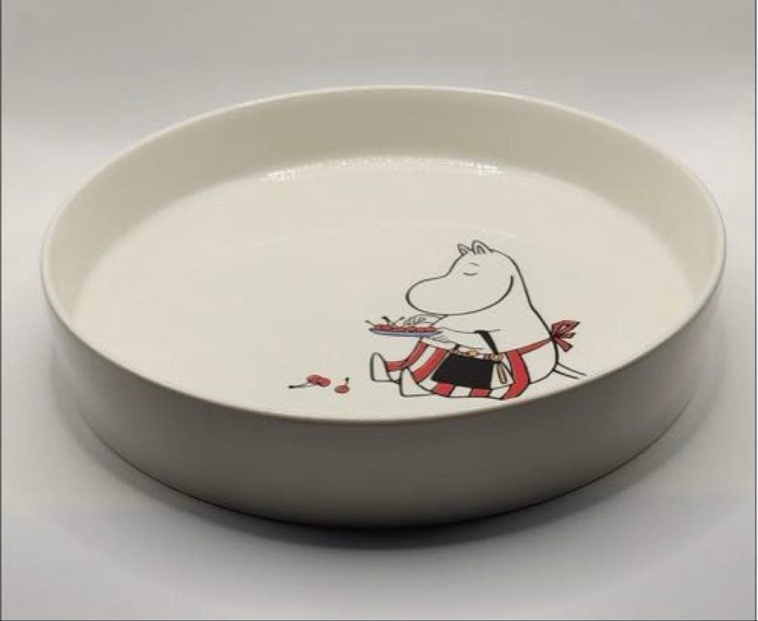 【新品・廃盤・シール付ARABIA ムーミン セレブレーション バイディッシュ