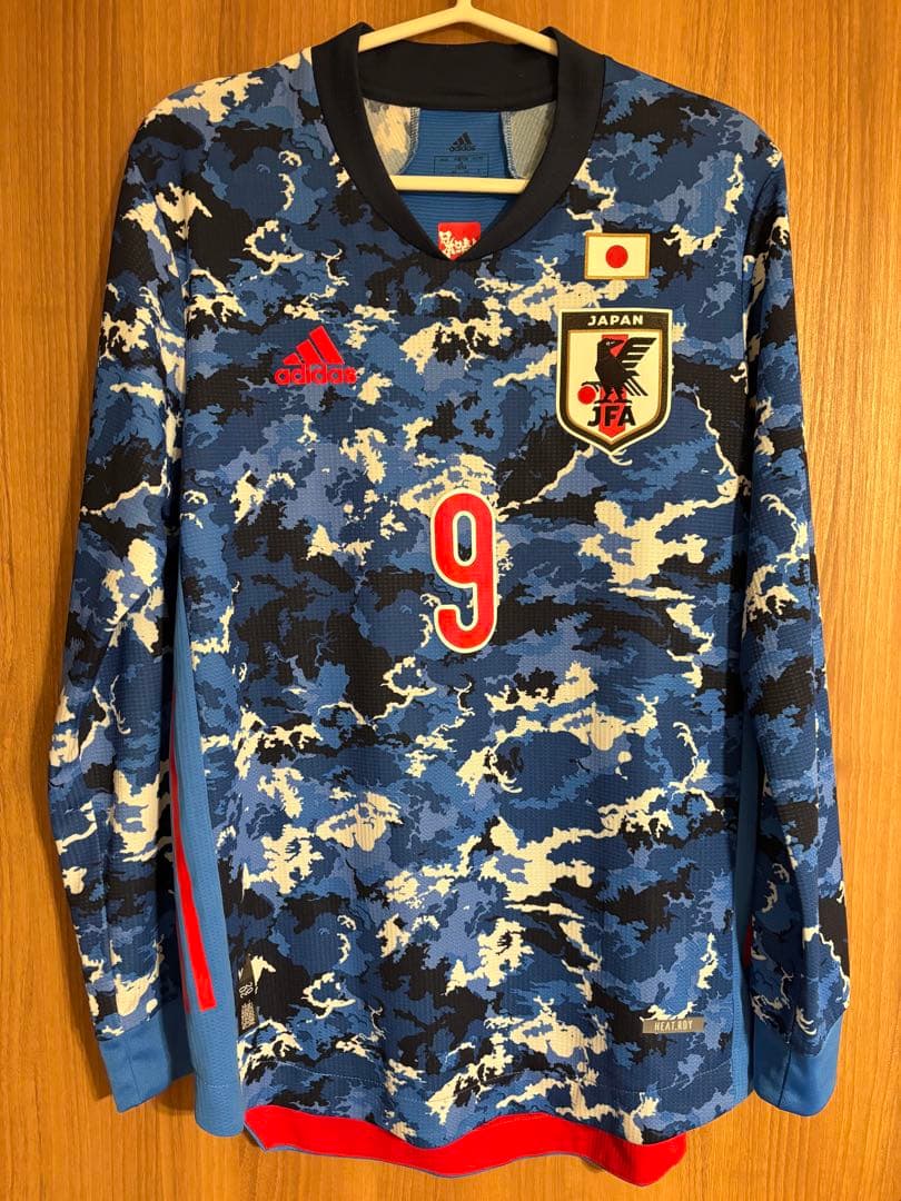 アディダス 日本代表 2020-2021 長袖ユニフォーム 9 南野拓実