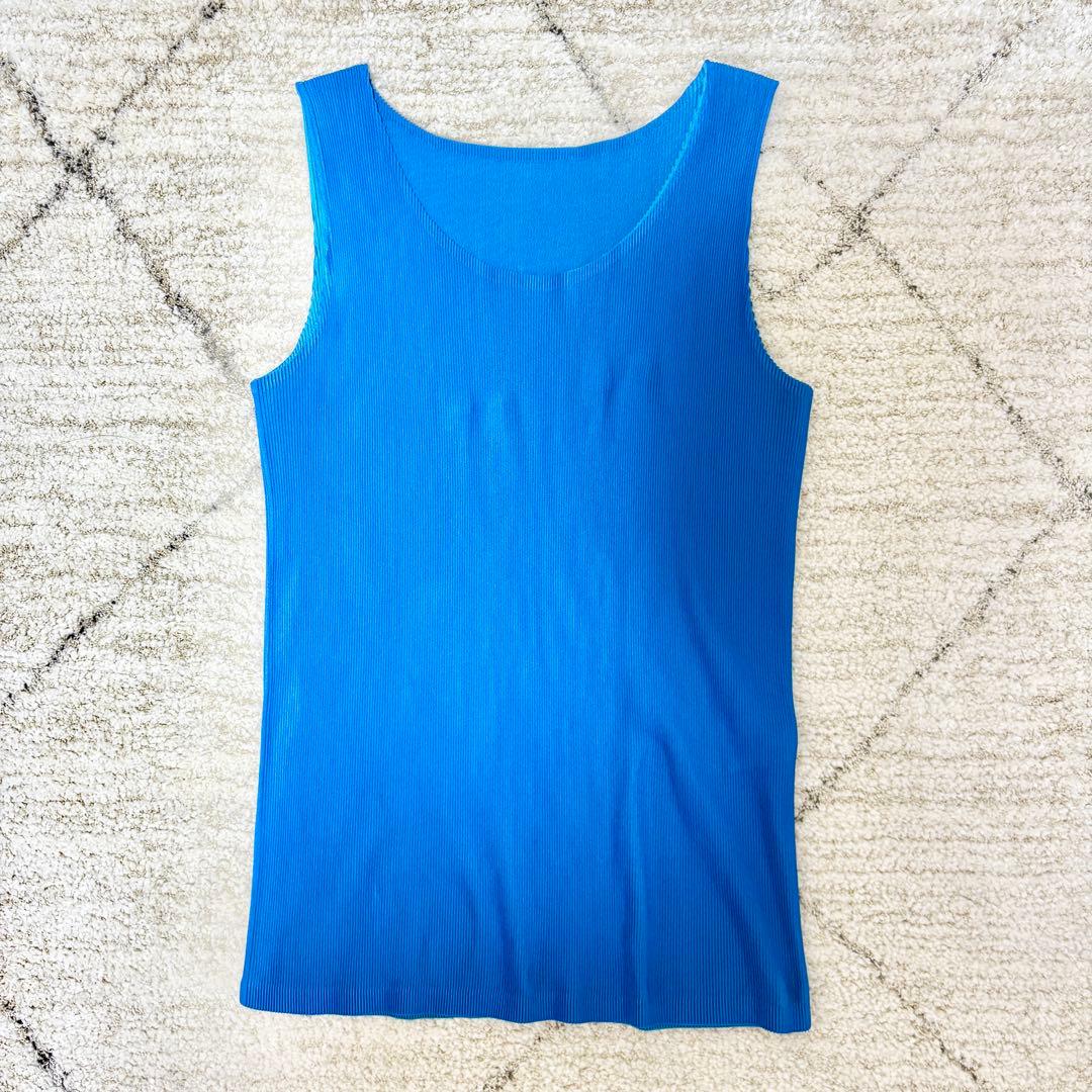 PLEATS PLEASE イッセイミヤケ ノースリーブカットソー サイズ3