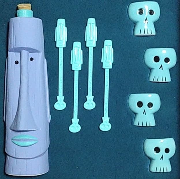 ★稀少★SHAGシャグAKUKU TIKIデキャンター＆スカルショット KAWS