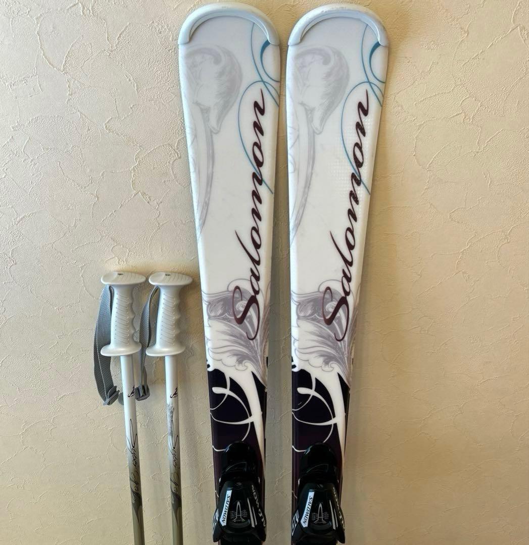 ◾️カービングスキーセット　板145㎝ ブーツ24.5㎝ 女性用　レディース用