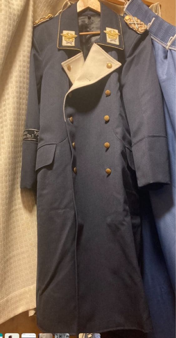 空軍将官コート　元帥　軍服　レプリカ