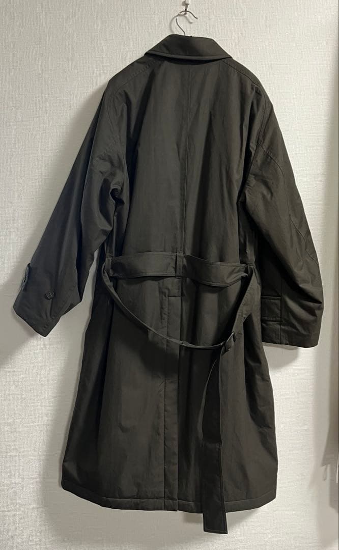 UNIQLO U パデッドステンカラーコート オリーブ 2023AW