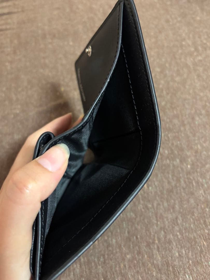 Maison Margiela 二つ折り財布 ブラックmm6
